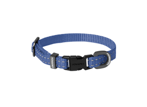 Sodalite Blue Nylon Dog Collar XS