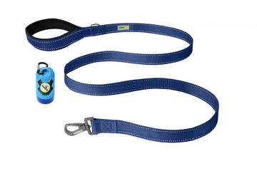 Sodalite Blue Nylon Dog Leash