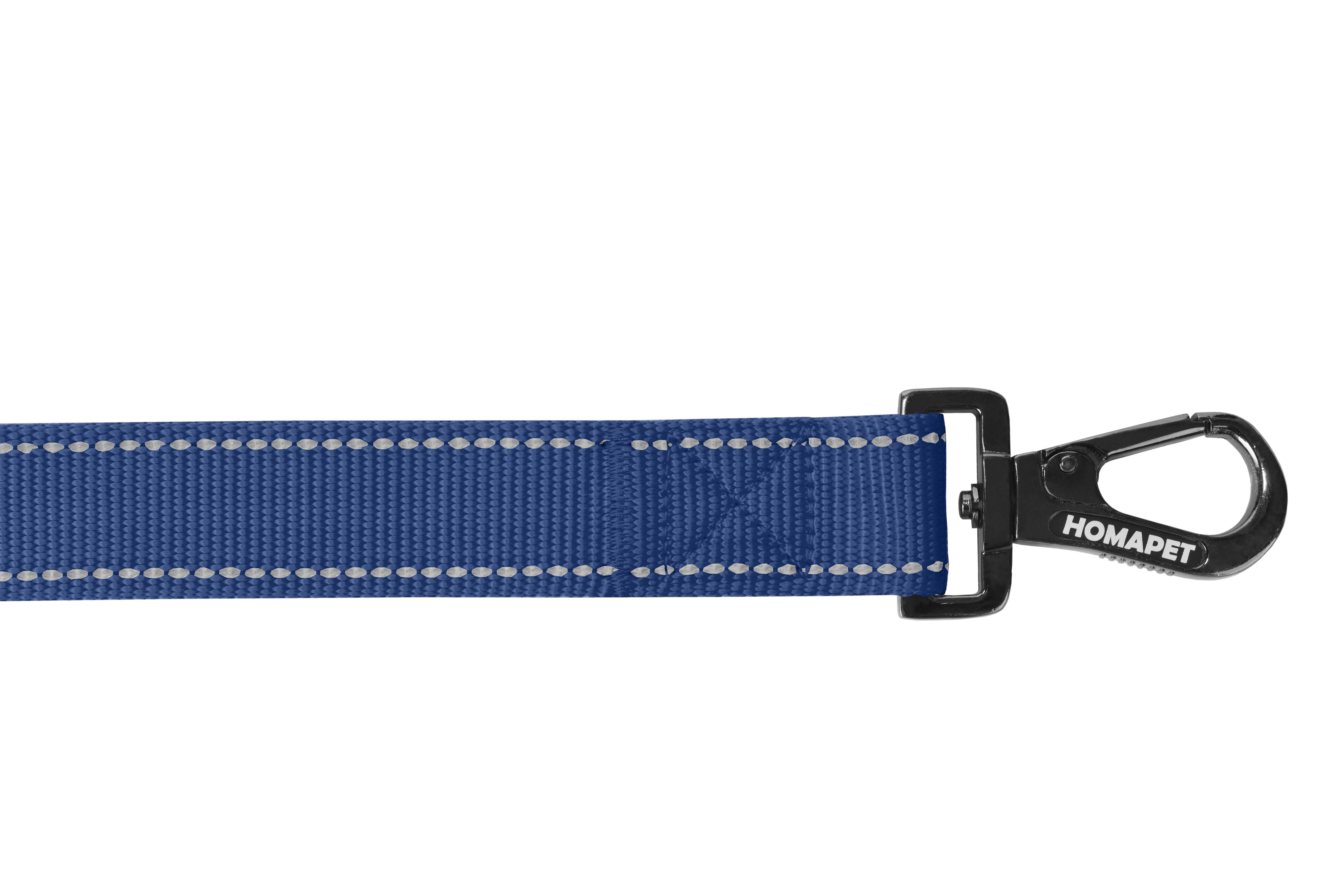 Sodalite Blue Nylon Dog Leash