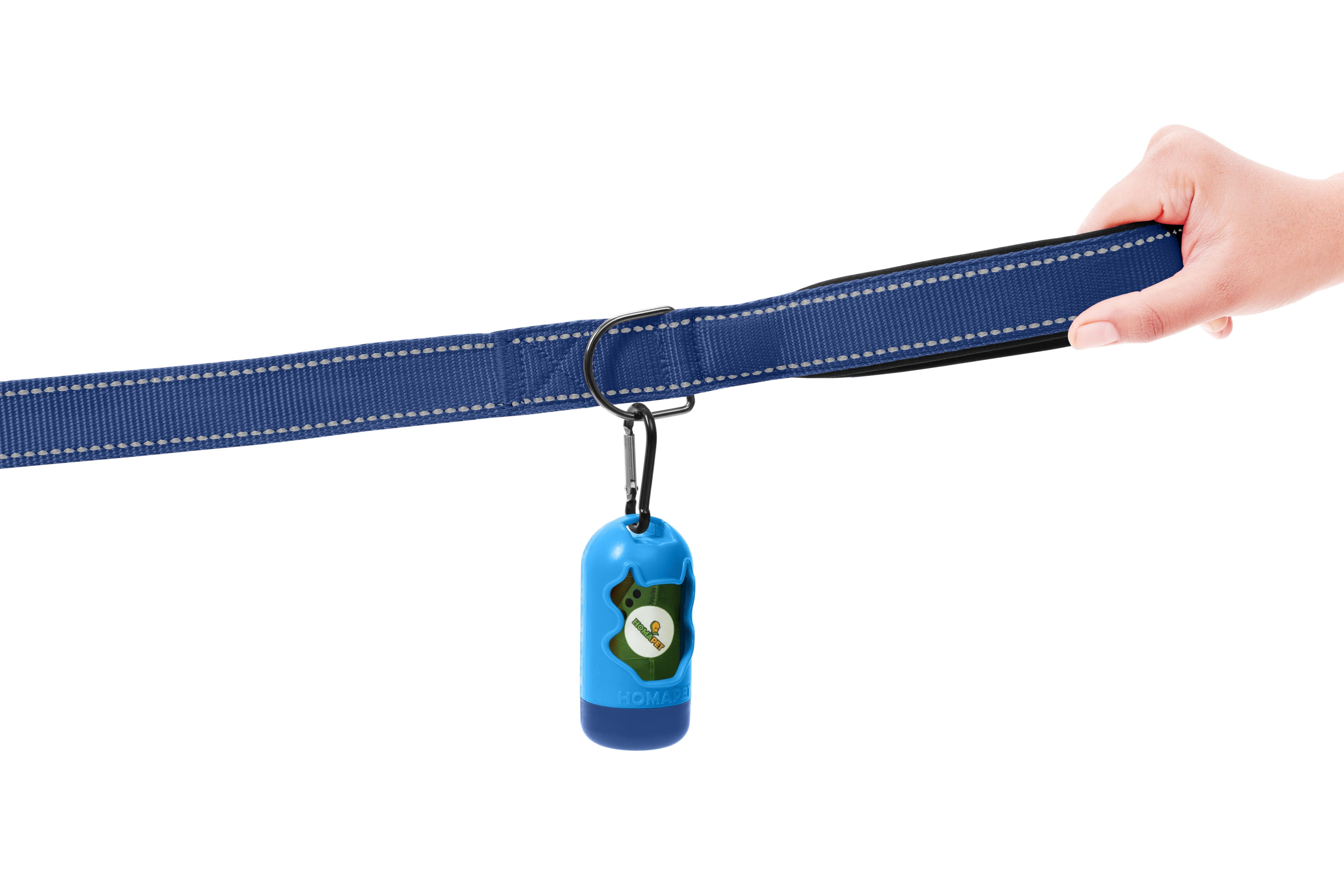 Sodalite Blue Nylon Dog Leash