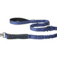 Sodalite Blue Nylon Adjustable Bungee Dog Leash