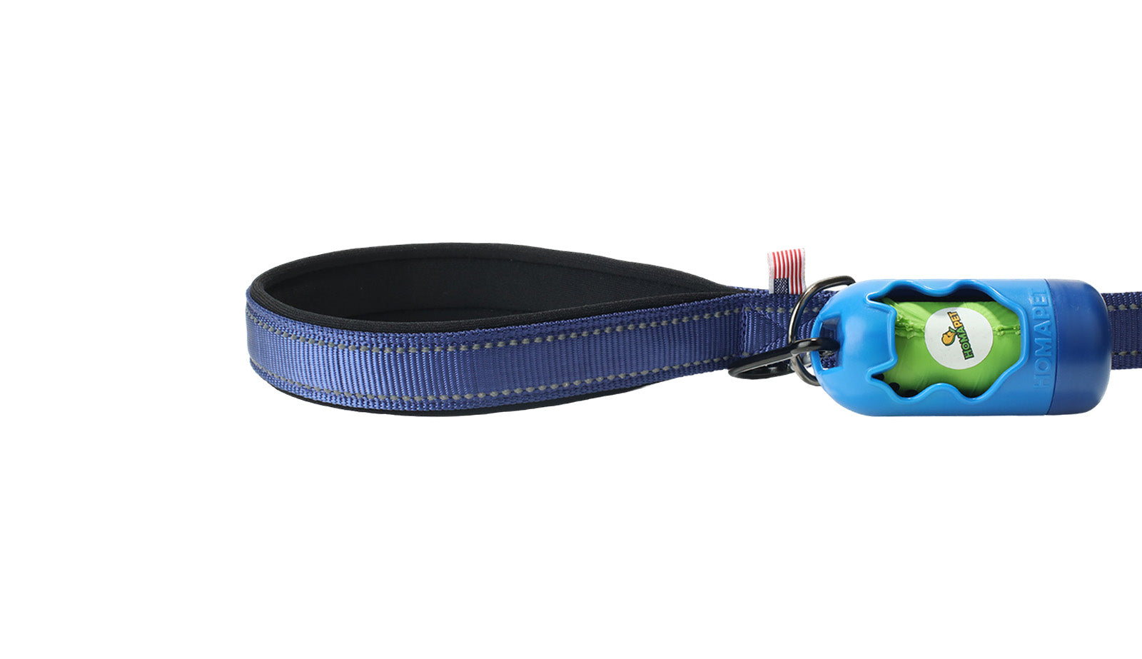 Sodalite Blue Nylon Full Bungee Dog Leash