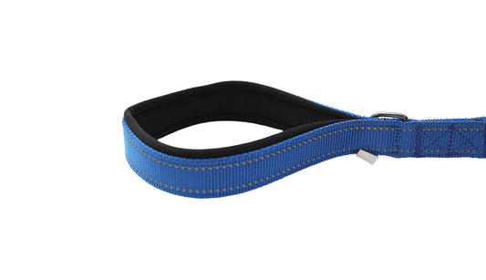 Sodalite Blue Polyester Full Bungee Dog Leash