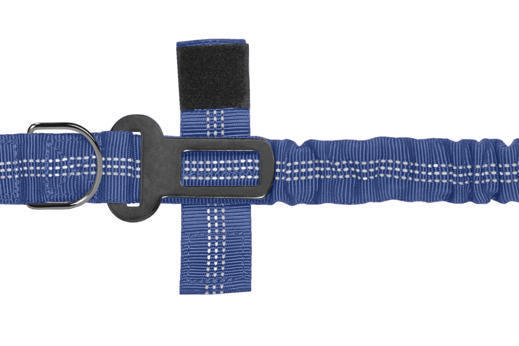 Sodalite Blue Nylon Full Bungee Dog Leash