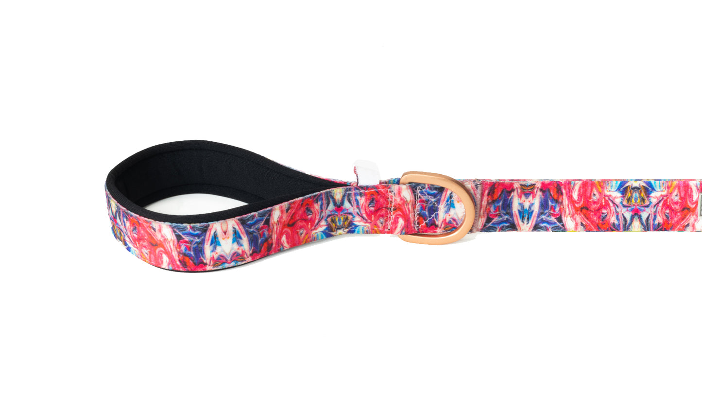 Splash Printed Polyester Dog Leash