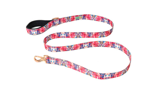 Splash Printed Polyester Dog Leash