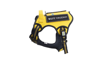 Yellow Tactical Dog Harness