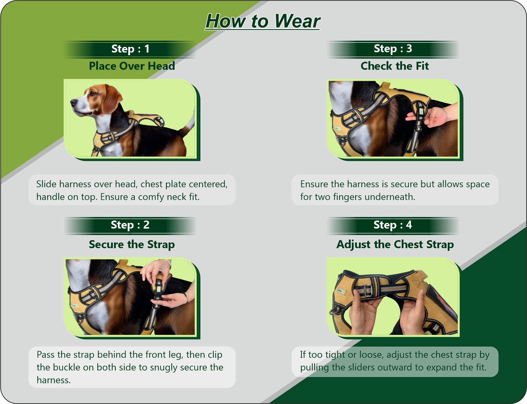 Orange Tactical Dog Harness – Homapet
