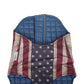 US Flag Dog Quilted Jacket - Printed