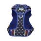 US Flag Tactical Dog Harness Printed