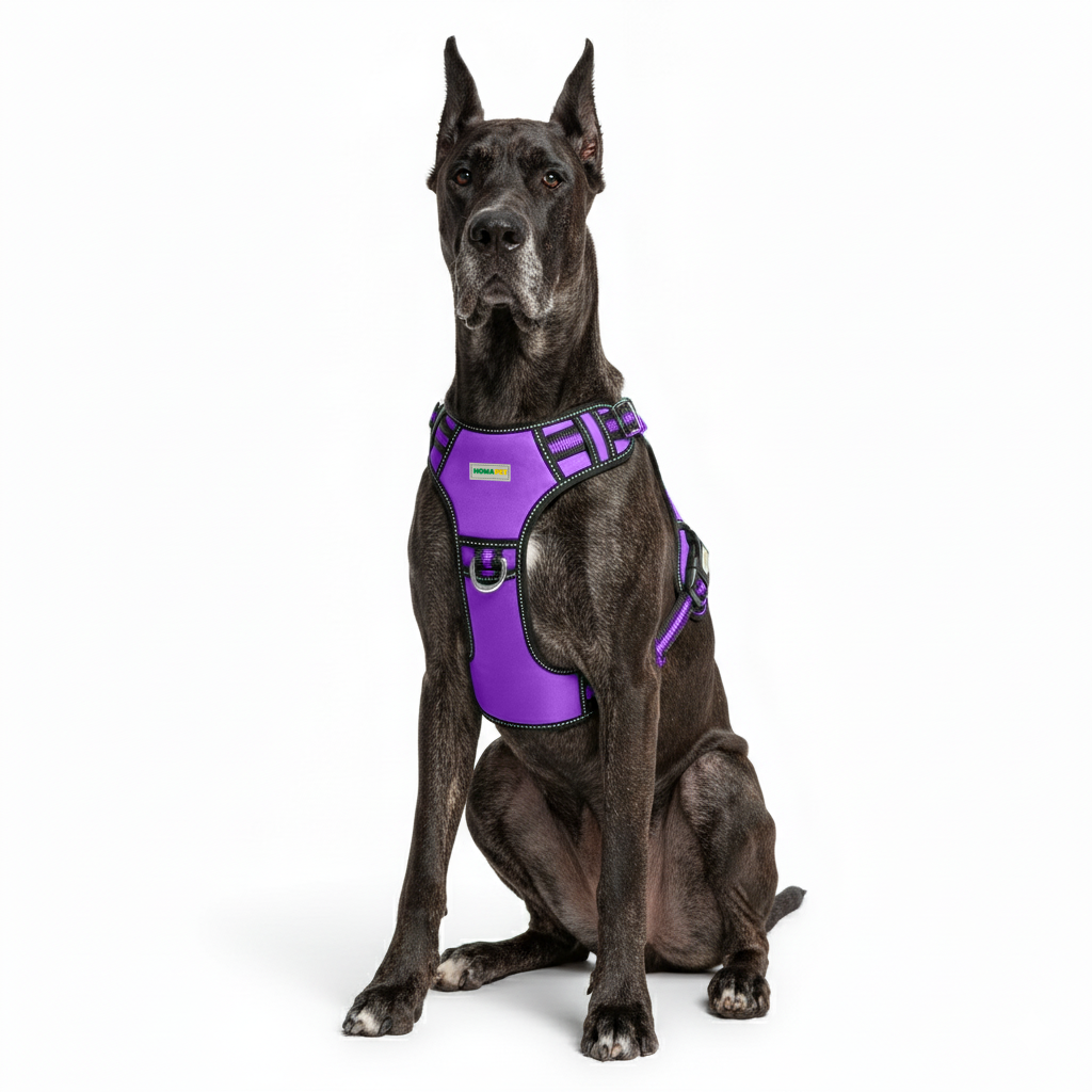 Violet Tactical Dog Harness