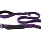 Violet Polyester Full Bungee Dog Leash