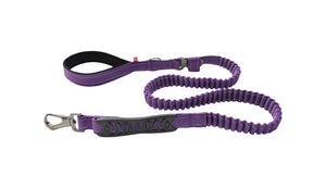 Violet Polyester Full Bungee Dog Leash