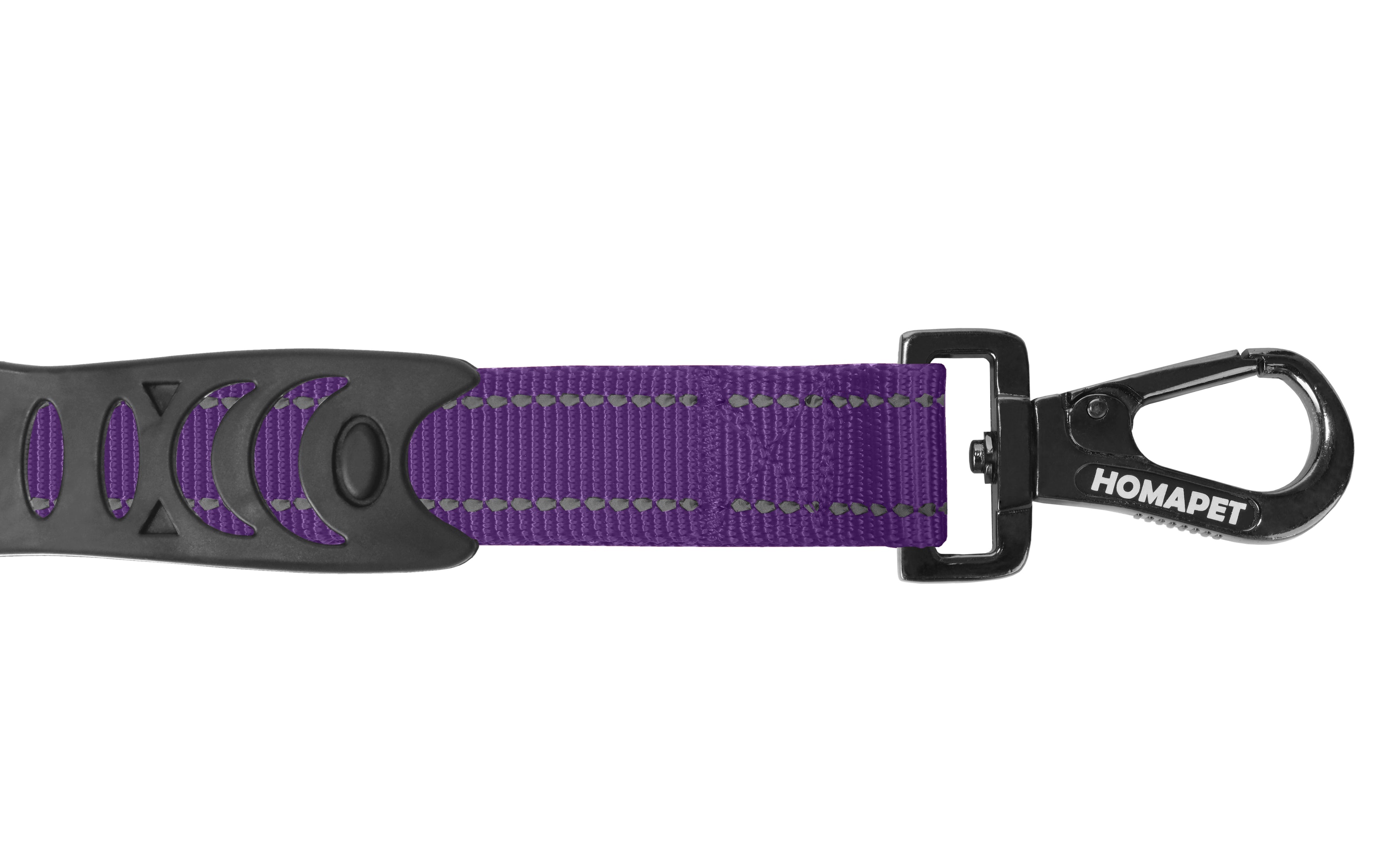 Violet Polyester Full Bungee Dog Leash