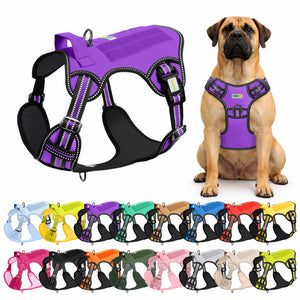 Violet Tactical Dog Harness