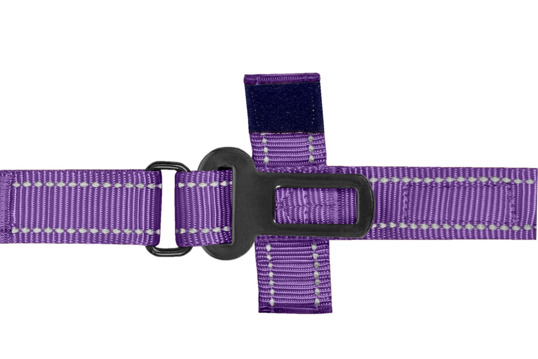Violet Nylon Adjustable Bungee Dog Leash