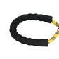 Yellow - Black Braided Polyester Reflective Dog Rope