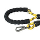 Yellow - Black Braided Polyester Reflective Dog Rope