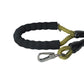 Yellow Black Serpentine Polyester Non Reflective Dog Rope