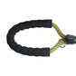 Yellow Black Serpentine Polyester Non Reflective Dog Rope