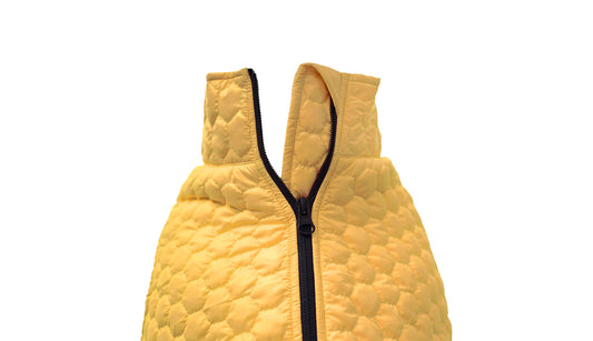 Yellow Dog Quilted Jacket - Flat