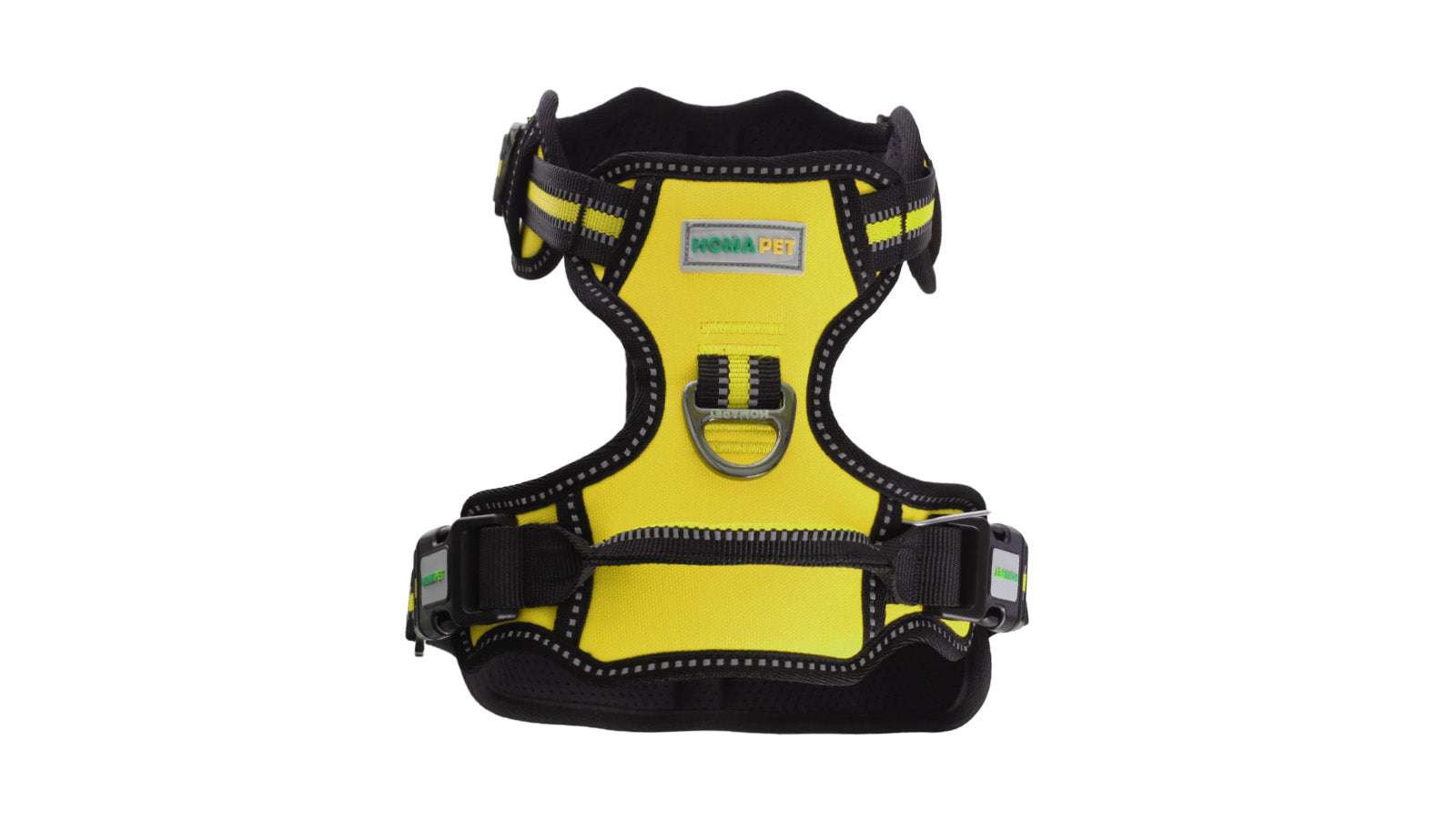 Yellow No Pull Dog Harness