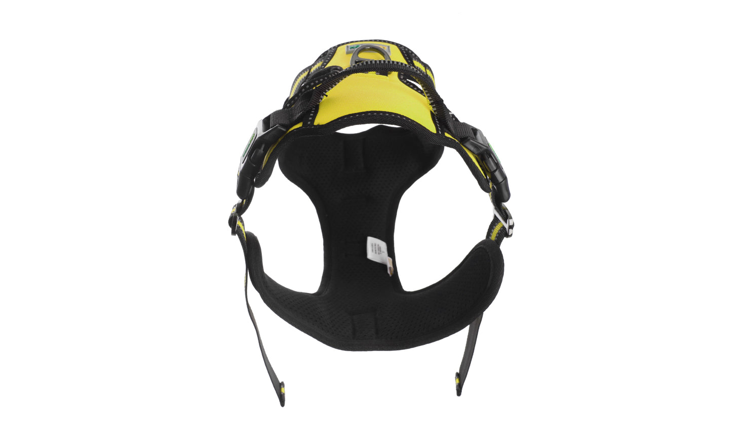 Yellow No Pull Dog Harness