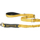 Yellow Nylon Adjustable Bungee Dog Leash