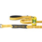 Yellow Nylon Full Bungee Dog Leash