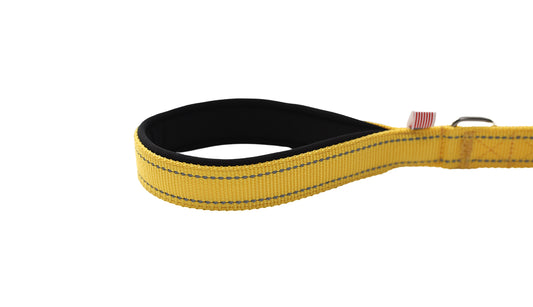 Yellow Polyester Full Bungee Dog Leash