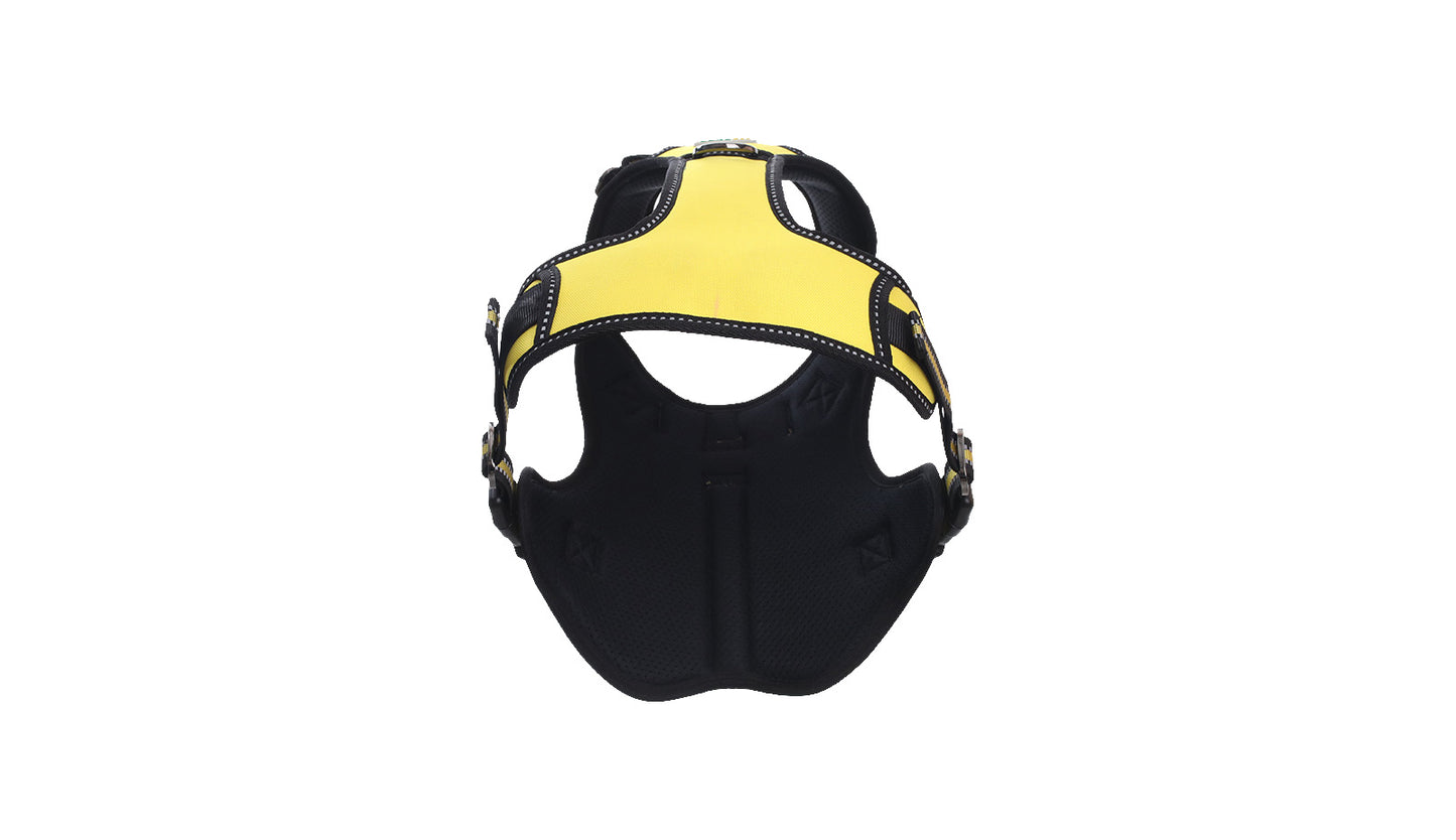 Yellow Tactical Dog Harness