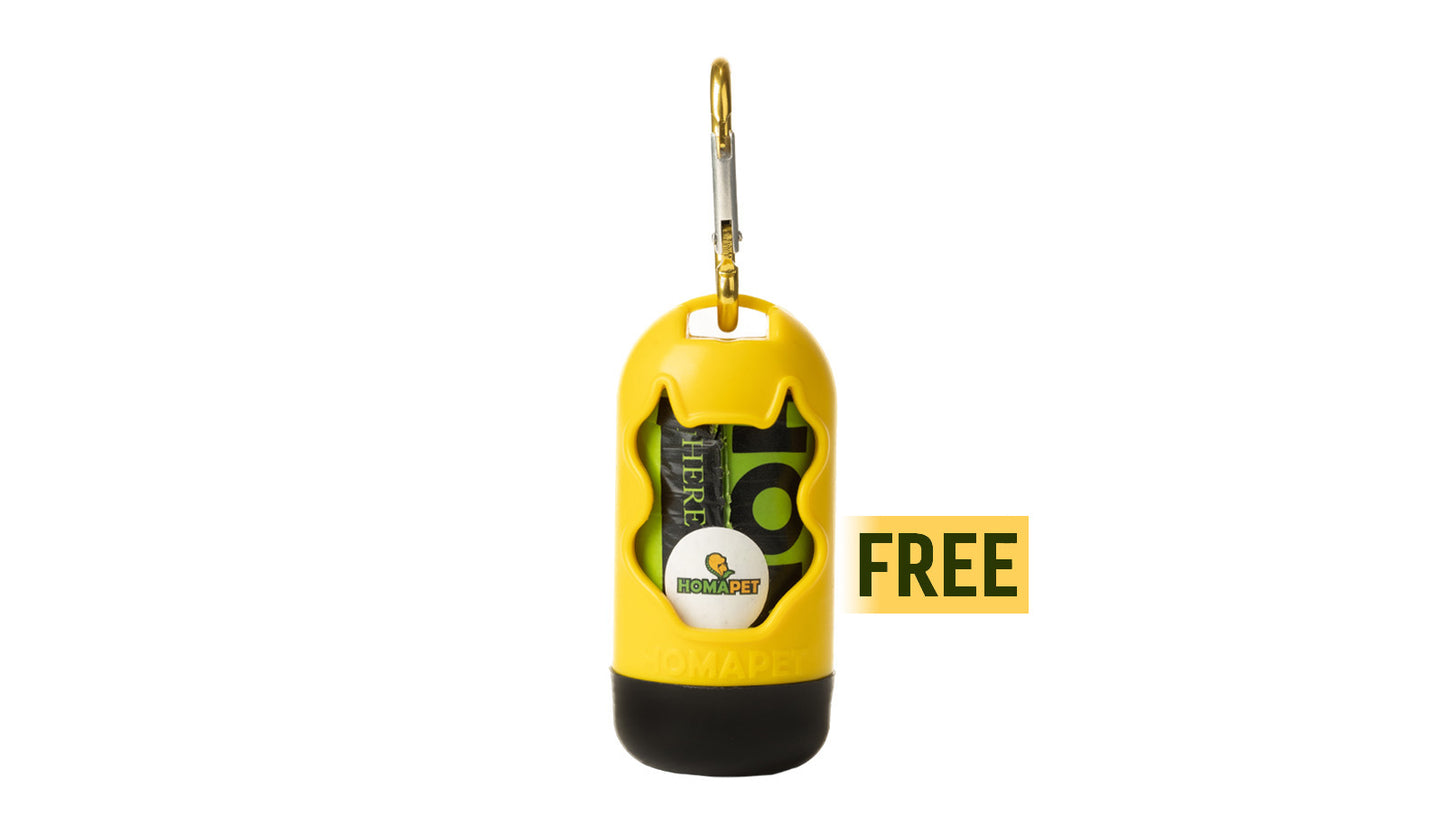 Yellow Polyester Full Bungee Dog Leash