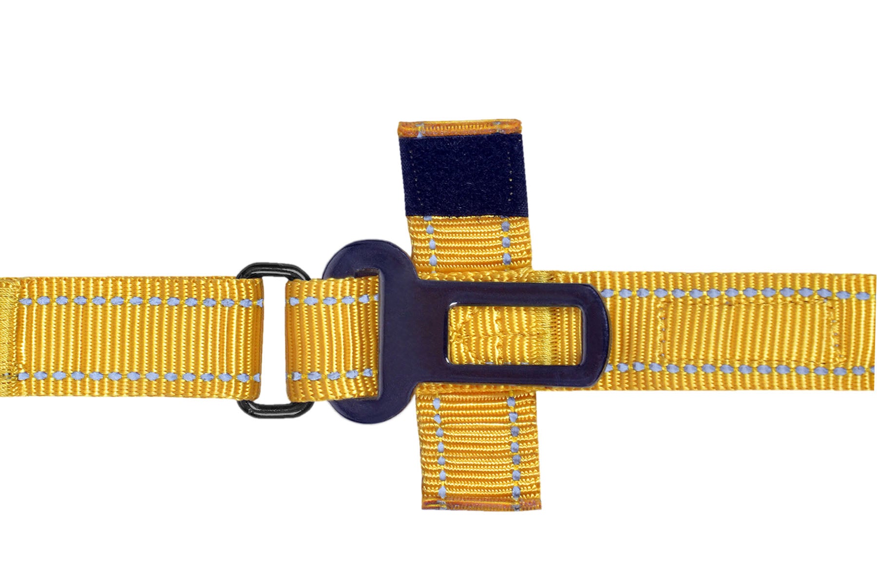 Yellow Nylon Adjustable Bungee Dog Leash