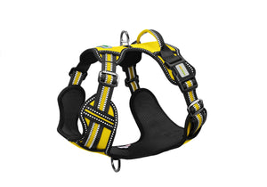 Yellow No Pull Dog Harness