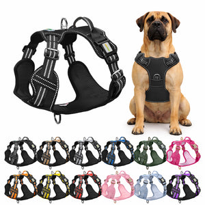 Black No Pull Dog Harness