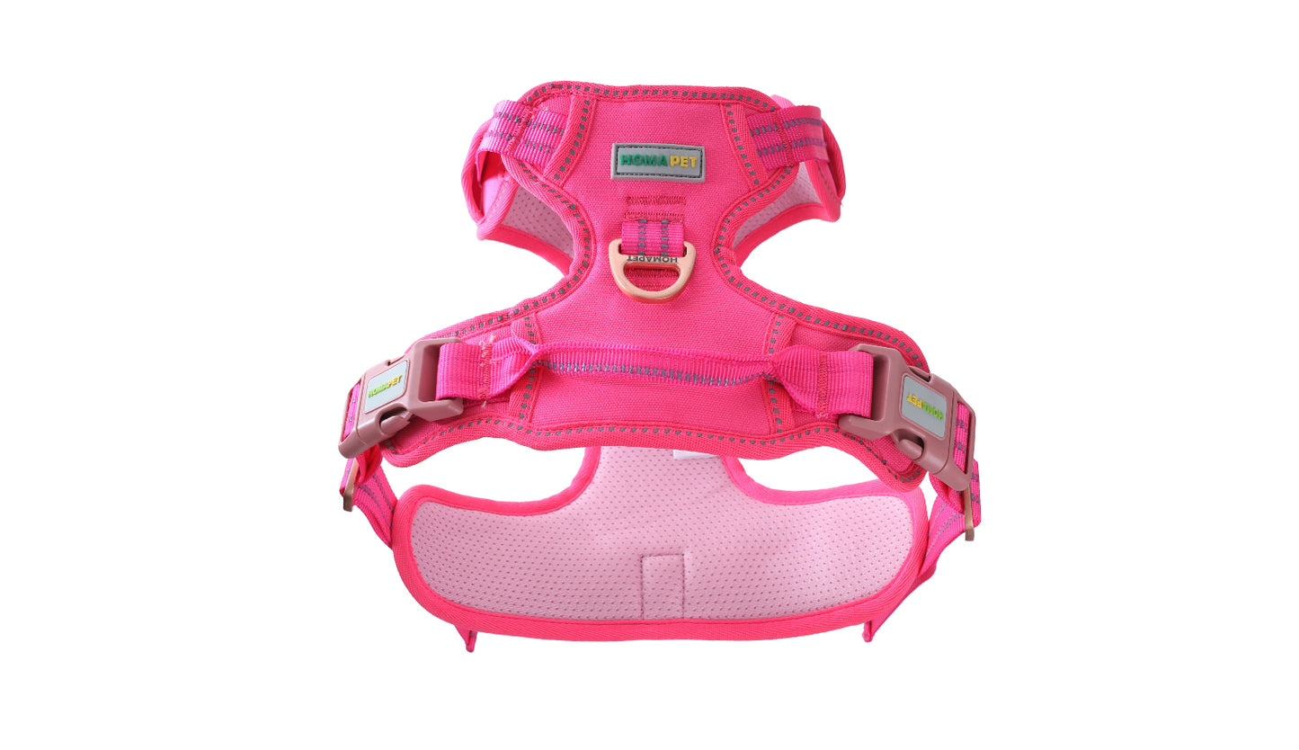 Pink No Pull Dog Harness