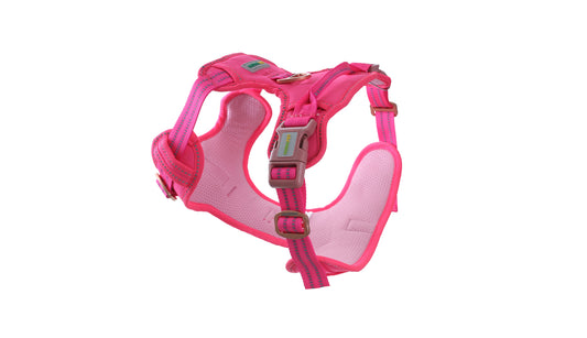 Pink No Pull Dog Harness