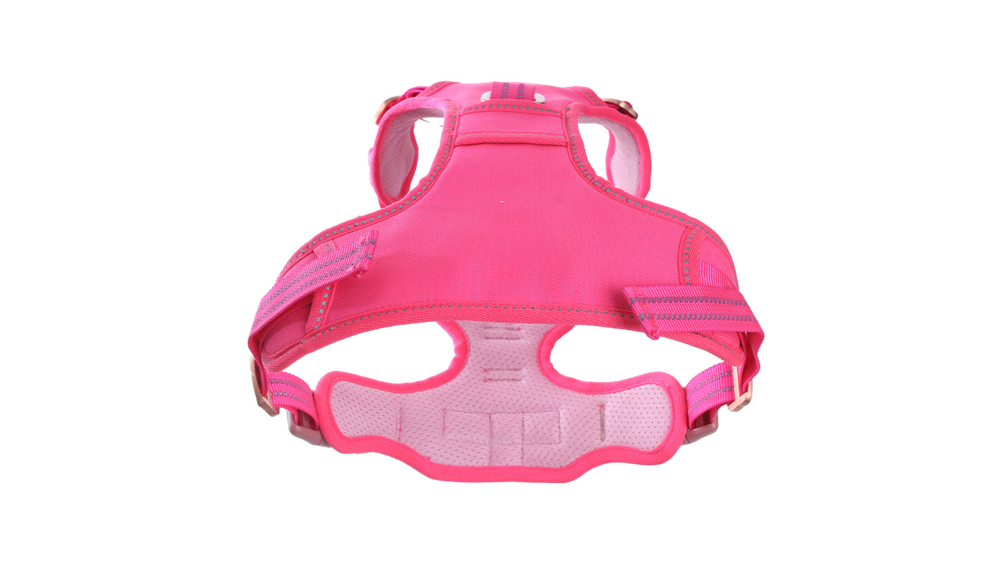 Pink No Pull Dog Harness